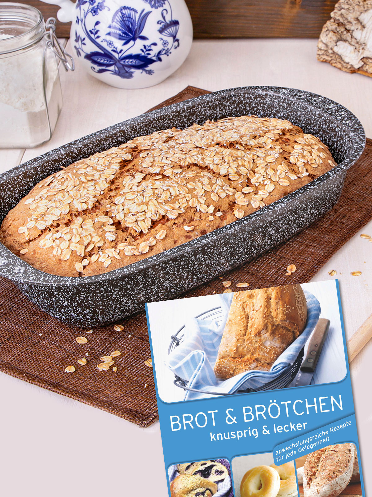 Broback Brotback- und Bratset mit Deckel | 103357