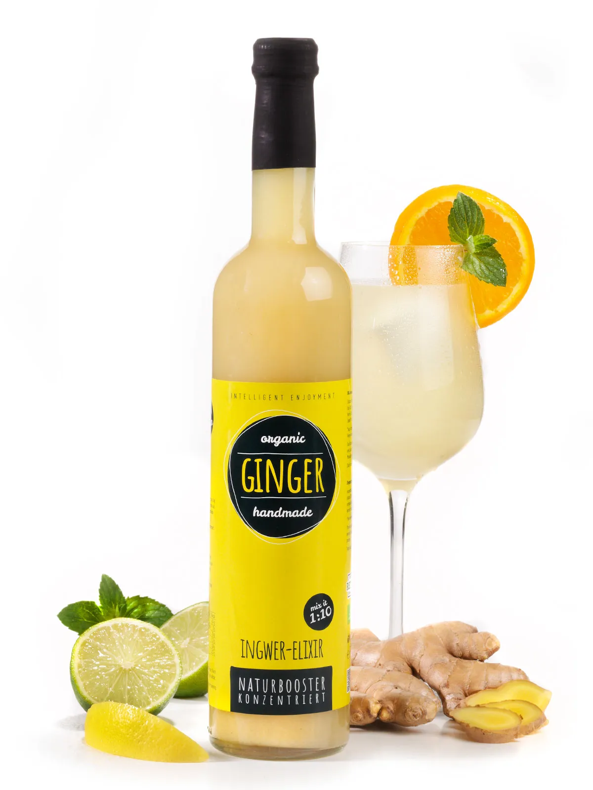 Ingwer-Elixir, Bio