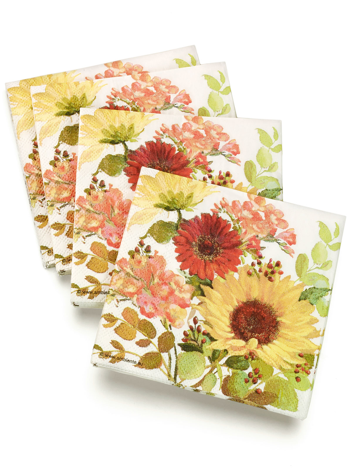 Servietten „Sonnige Blumen“