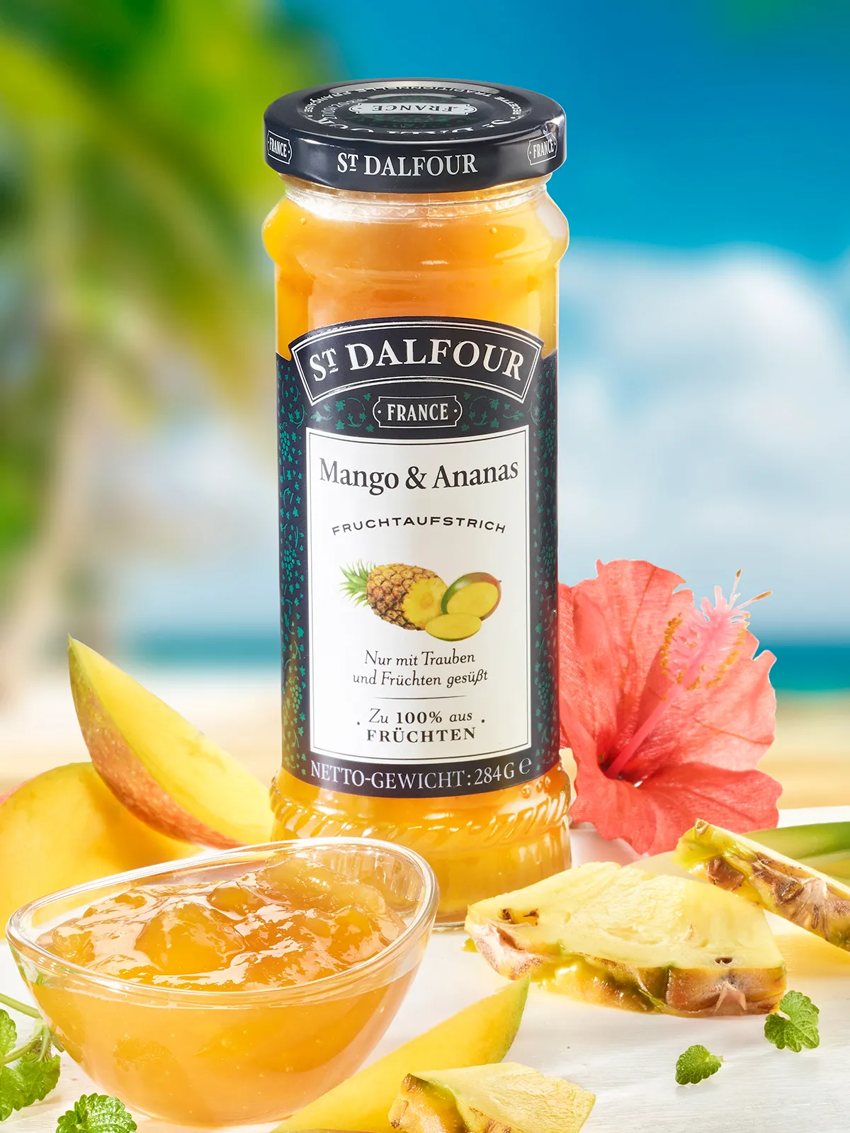 Fruchtaufstrich „Mango & Ananas“