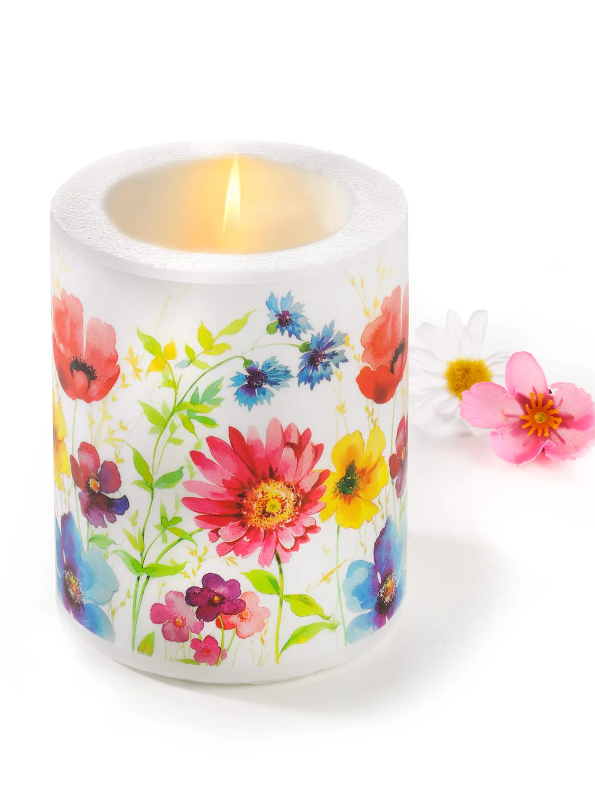 Kerze „Sommerwiese“