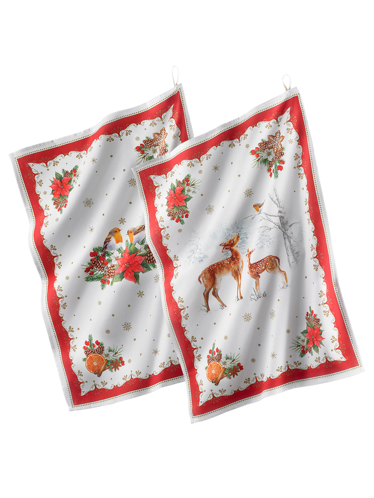 Geschirrtuchduo „Natale“
