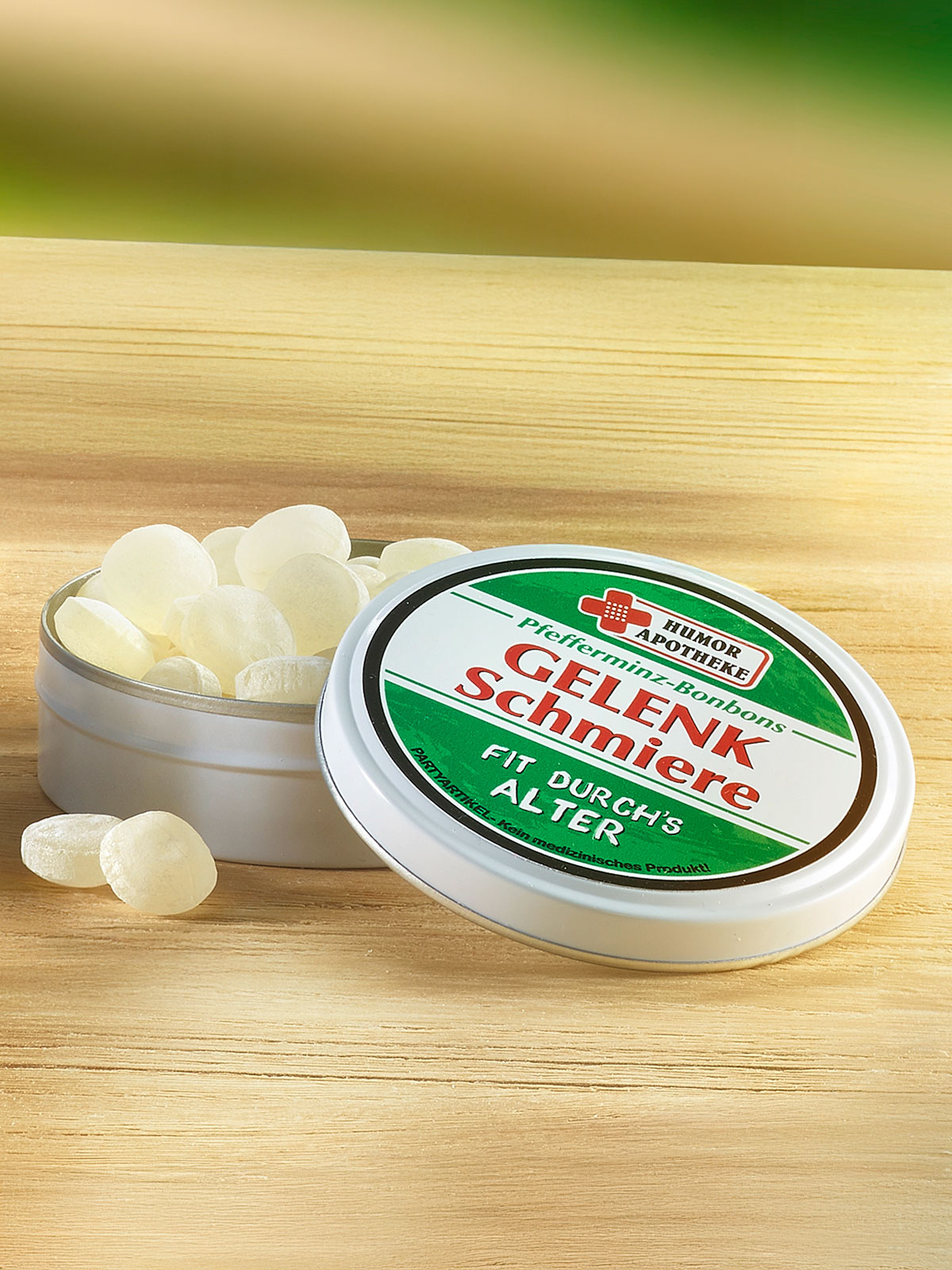 Pfefferminz-Bonbons „Gelenk-Schmiere“