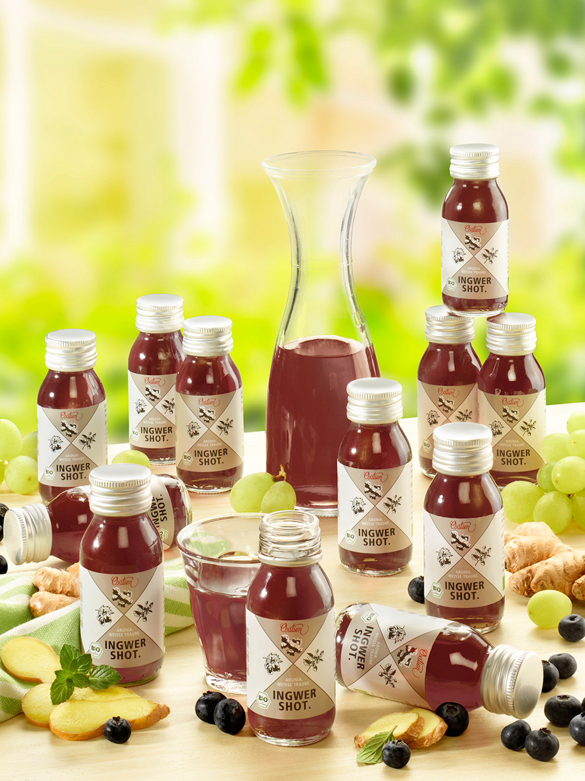 Ingwer-Aronia-Shot, Bio 12er