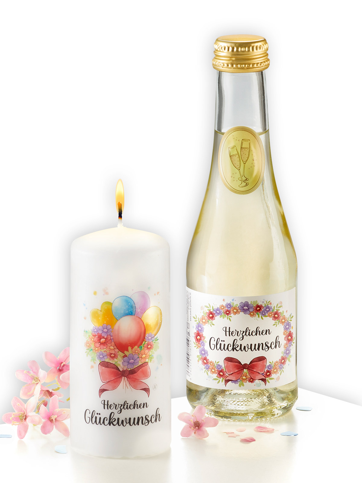 Geschenk-Set „Glückwunsch“