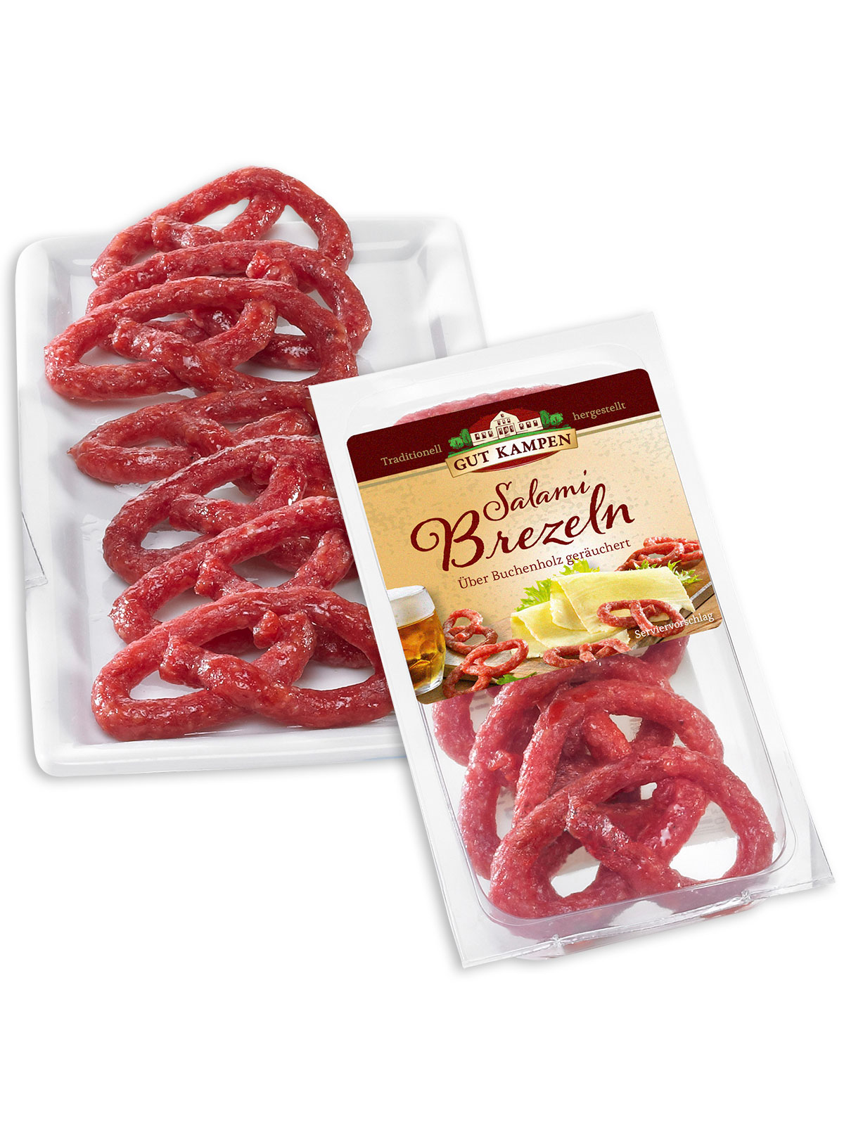 Salami-Brezeln Salami-Brezeln
