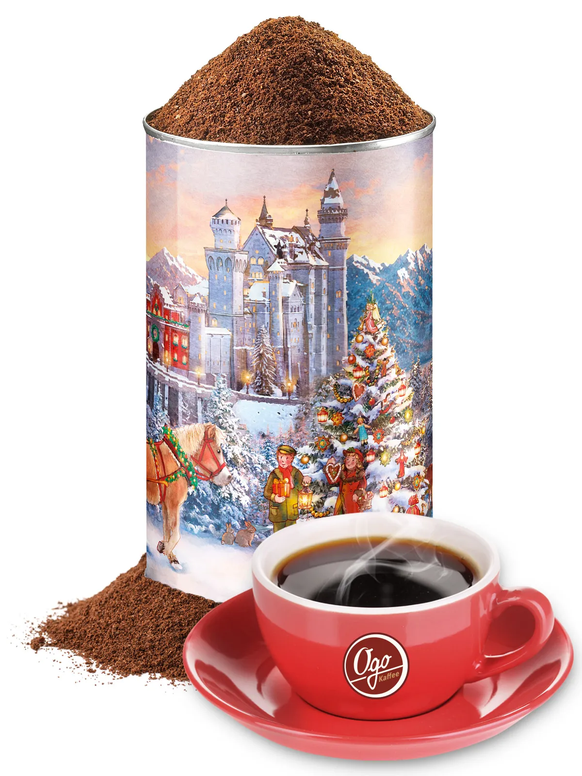 Festkaffee, gem. in Künstlerdose