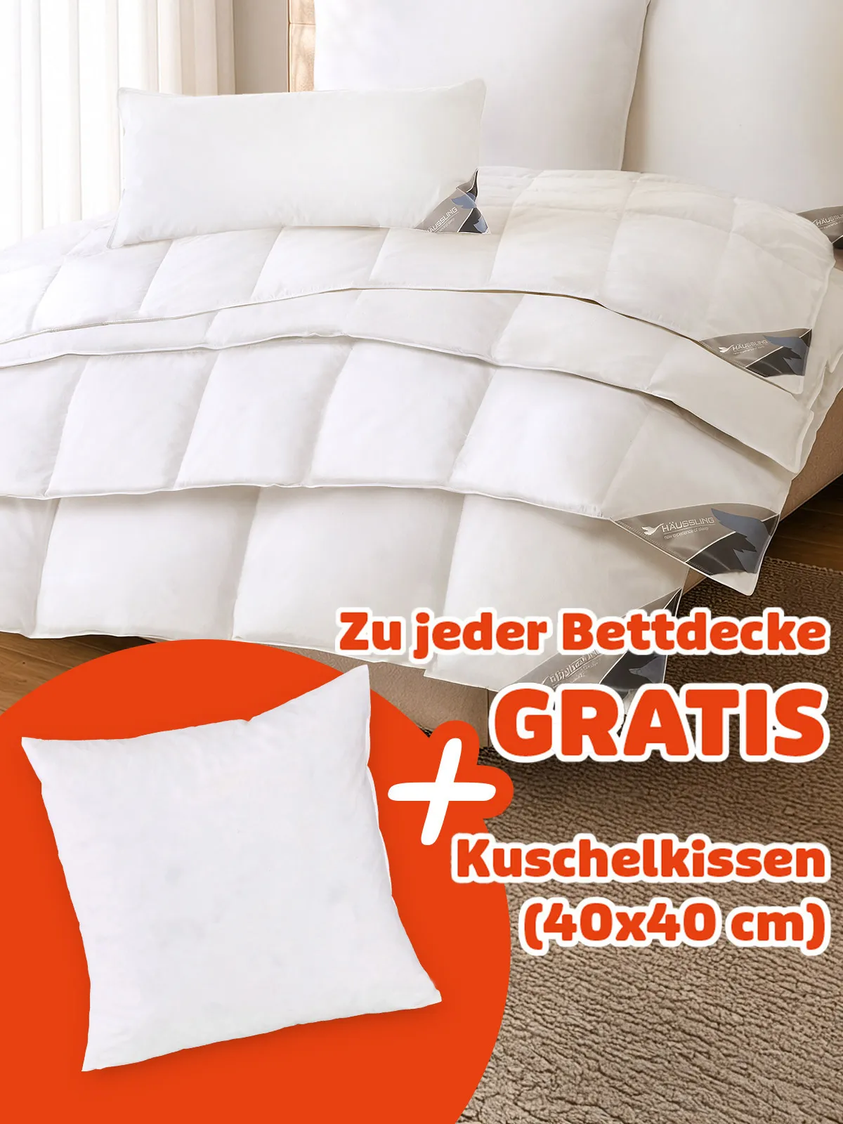 Daunenprogramm „Komfora“, Decke