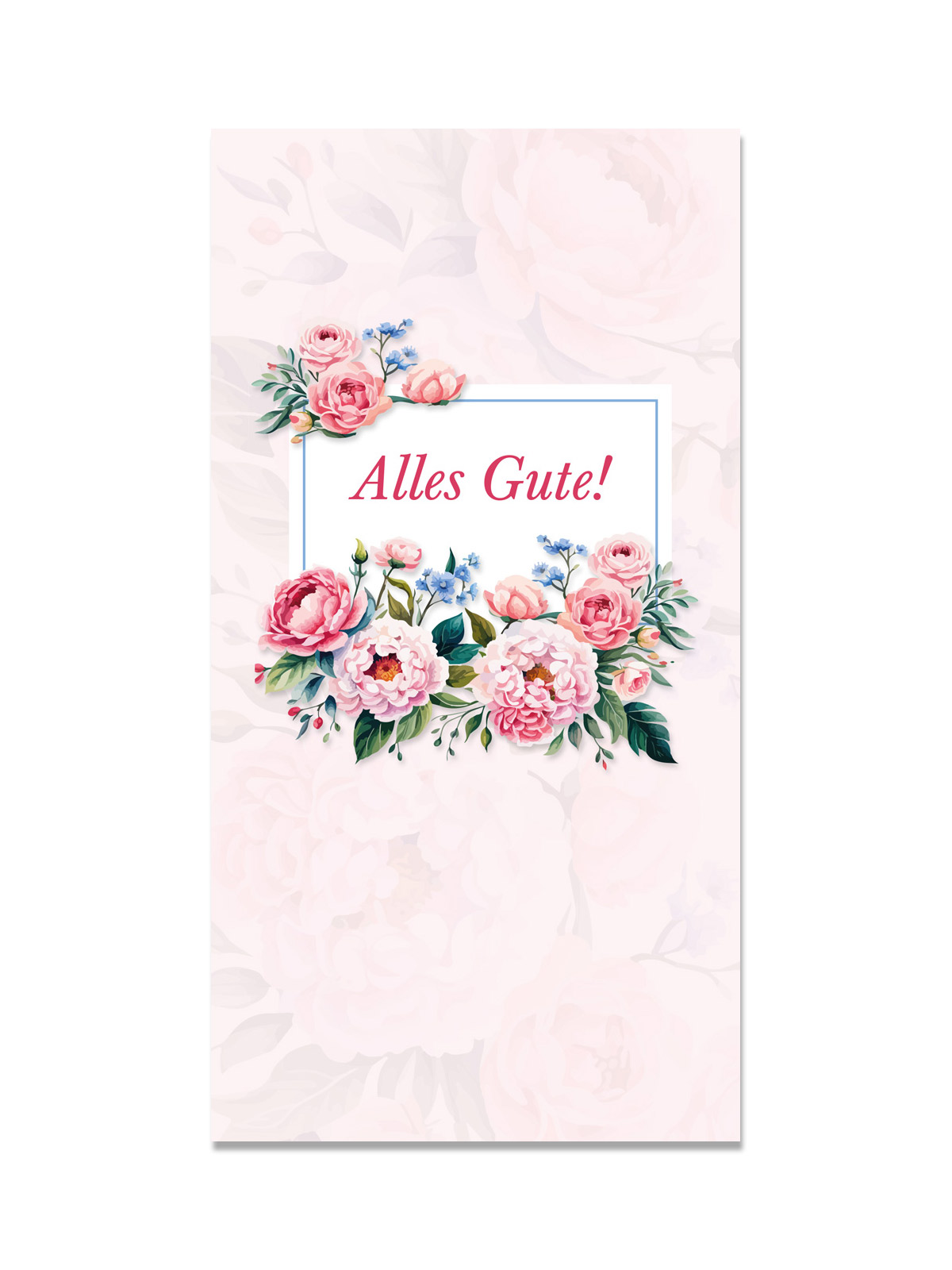Grußkarte „Alles Gute“