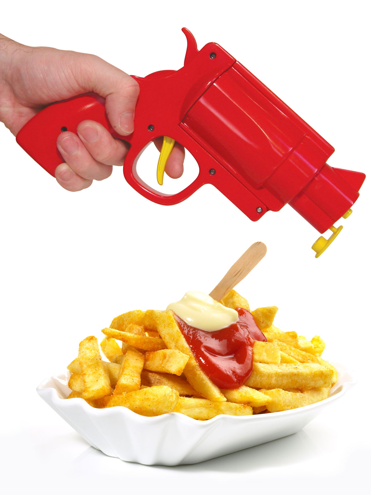 Ketchup-Senf-Pistole
