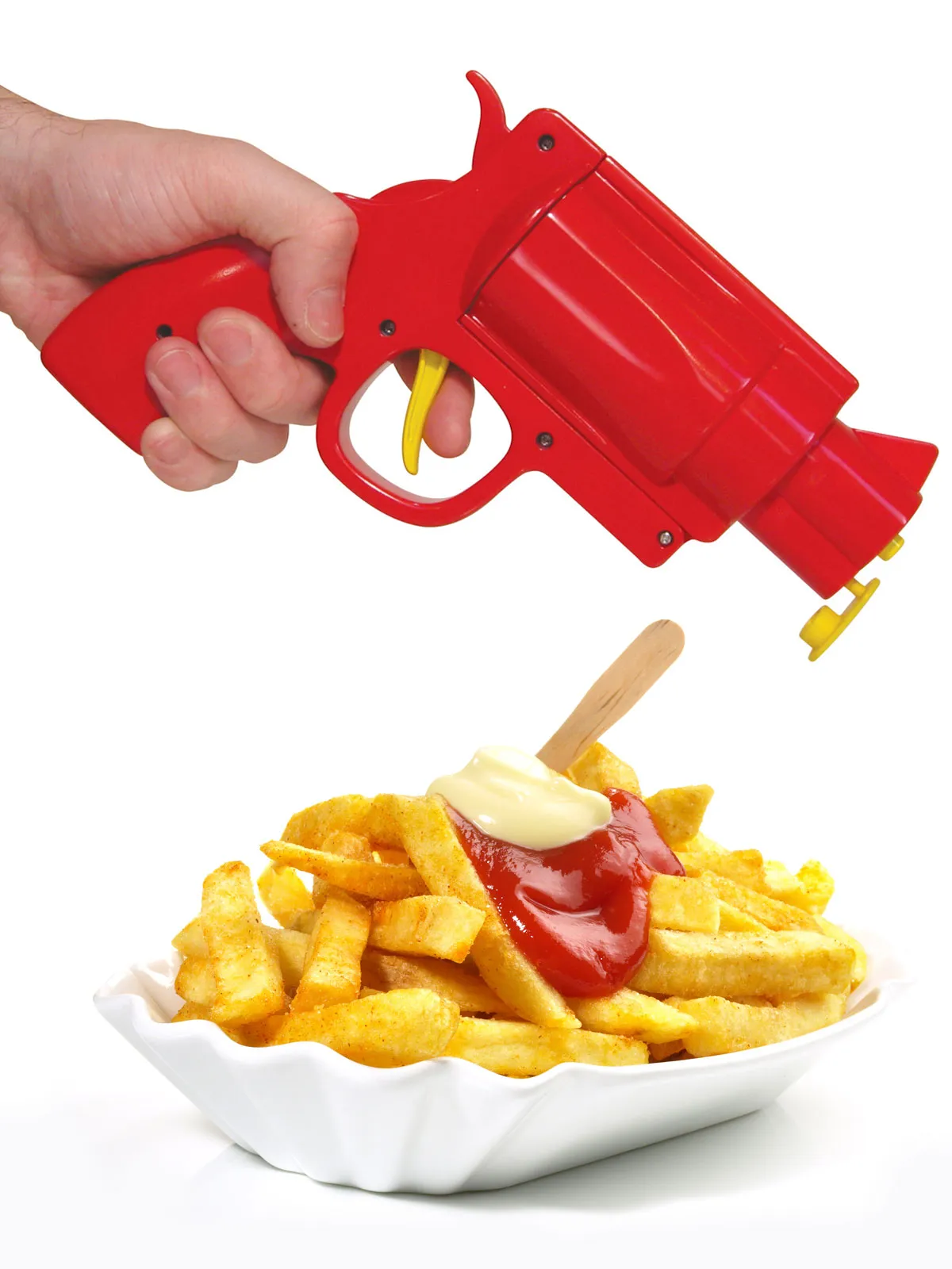 Ketchup-Senf-Pistole