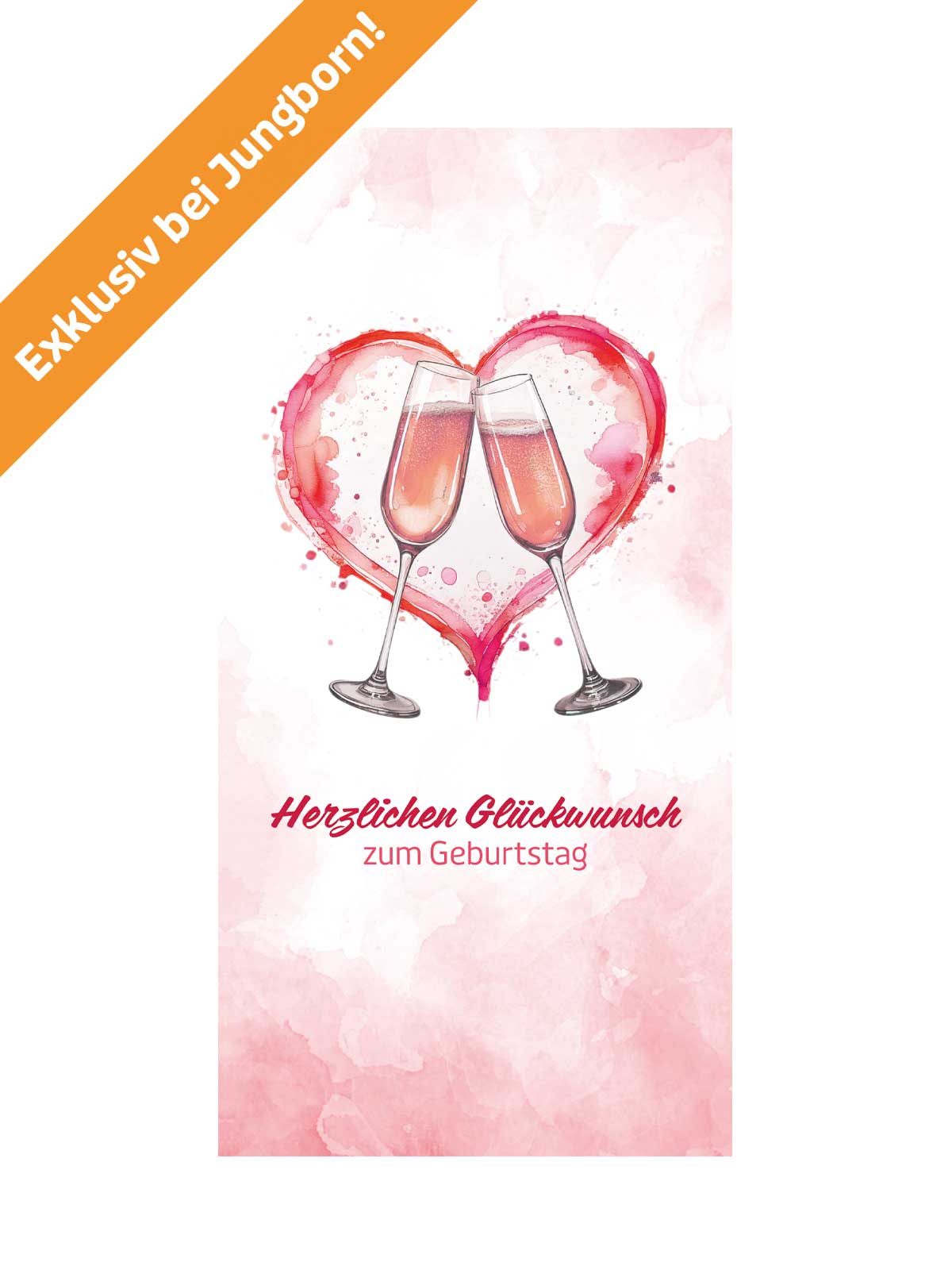 Grußkarte „Herzlichen Glückwunsch“