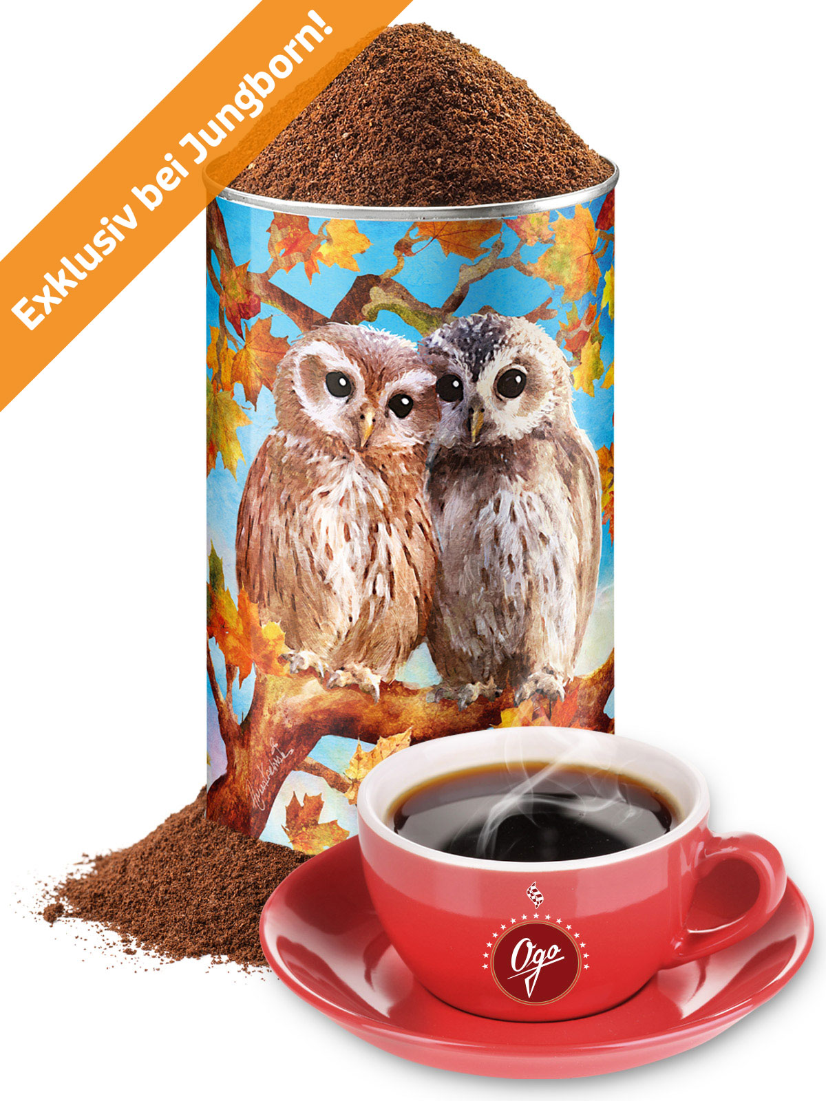 Festkaffee, gem. in Künstlerdose