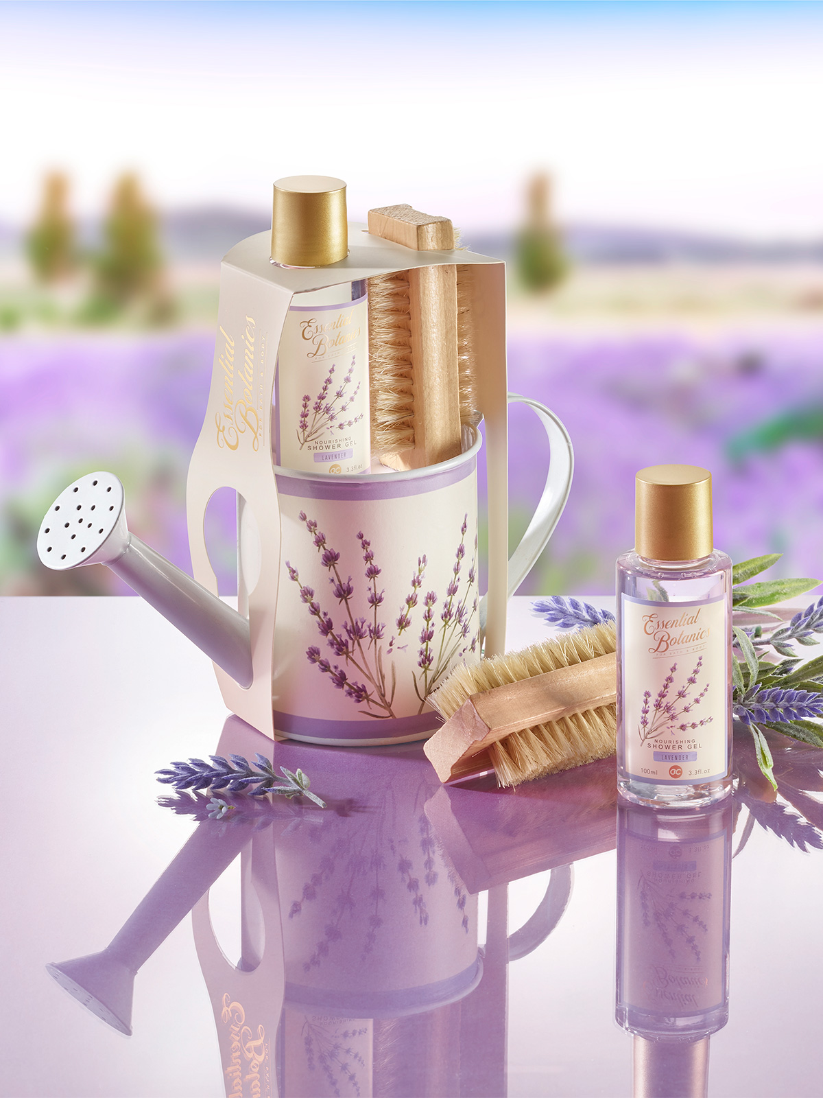 Badeset „Lavendelkanne“