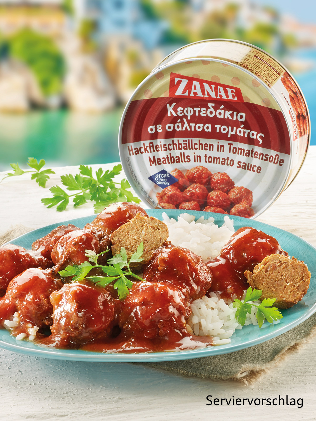 Fleischbällchen in Tomatensauce