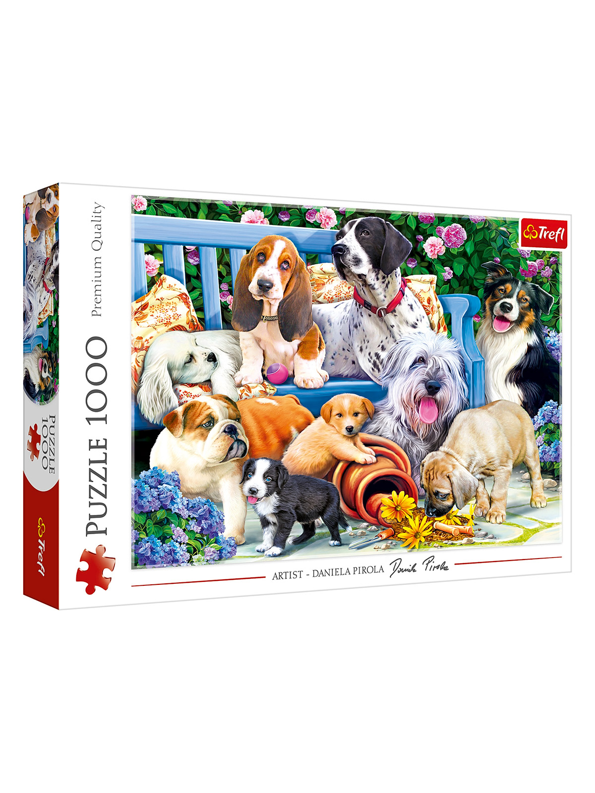 Puzzle „Hundegarten“