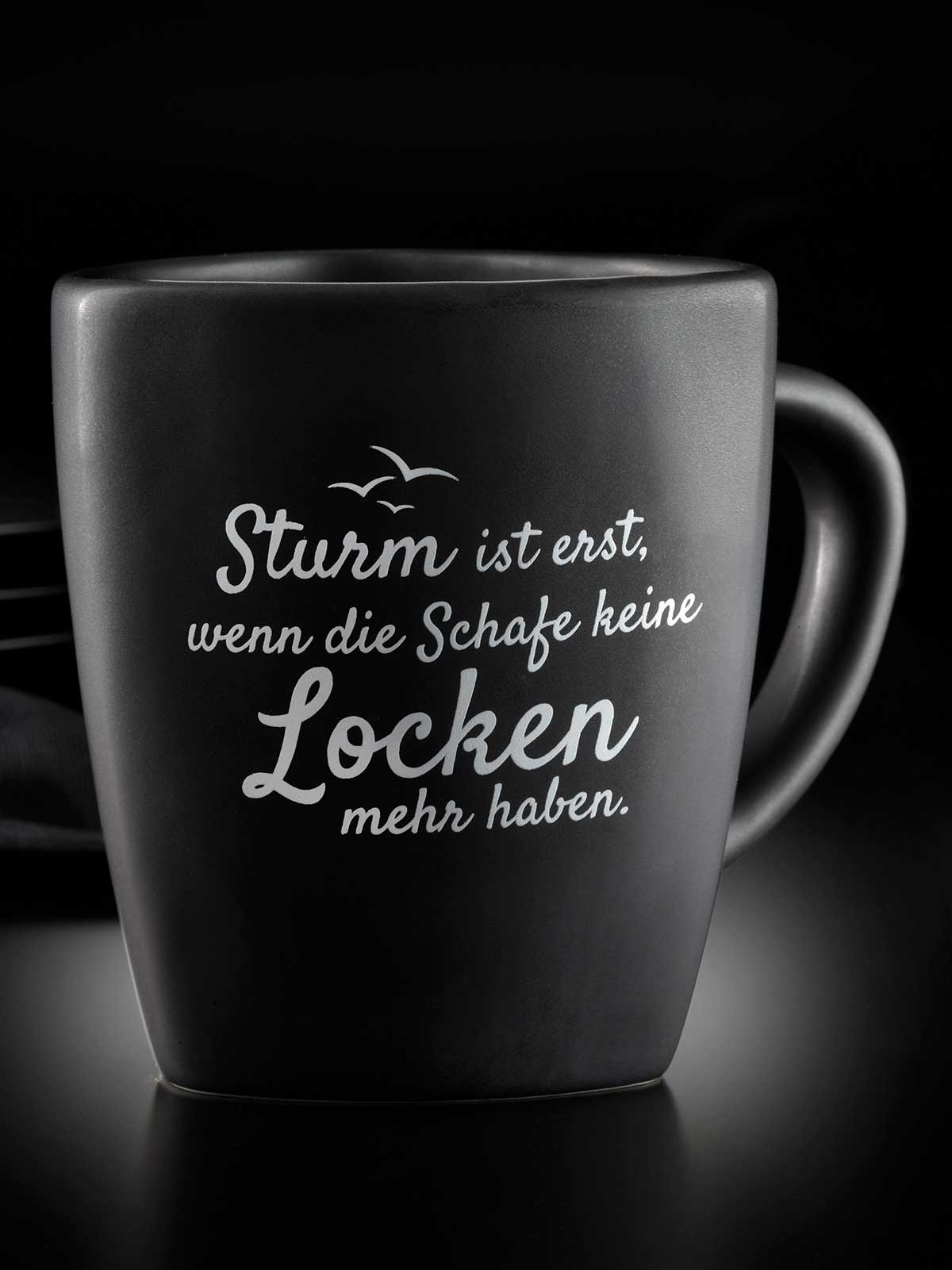 Moin! Kaffeebecher „Sturm“