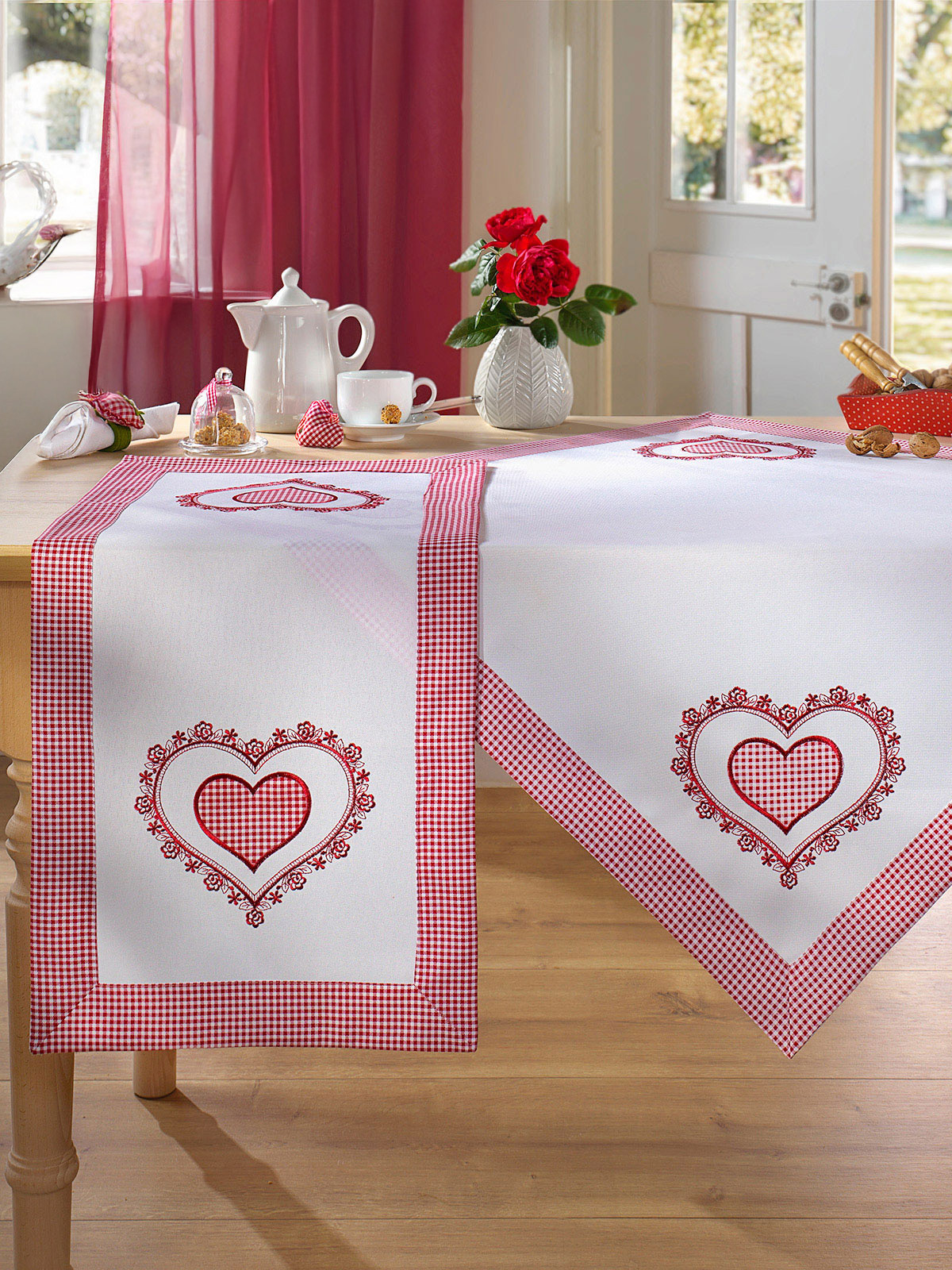 Tischwäsche-Serie „Herzl“