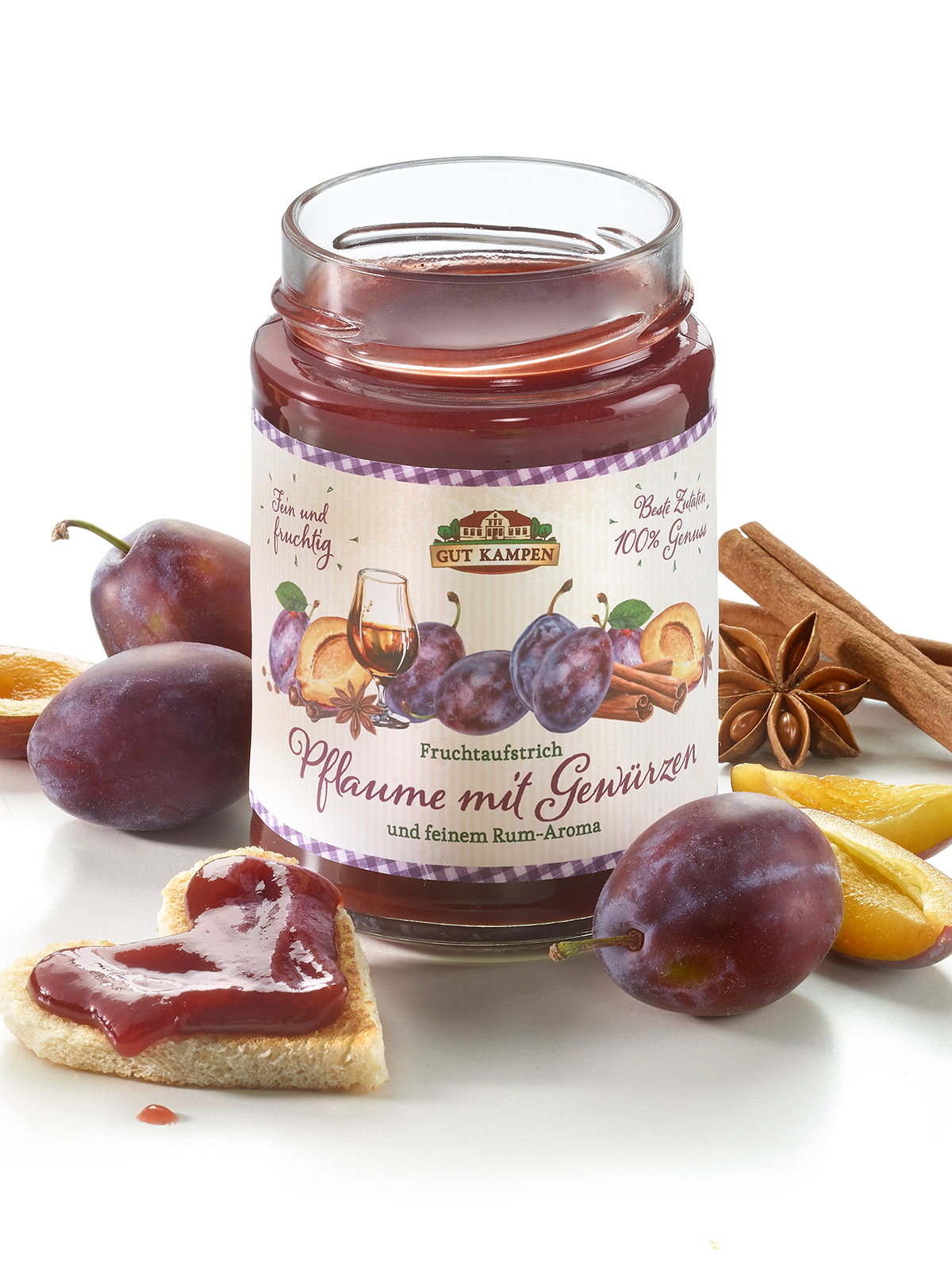 Fruchtaufstrich „Pflaume mit Gewürzen“