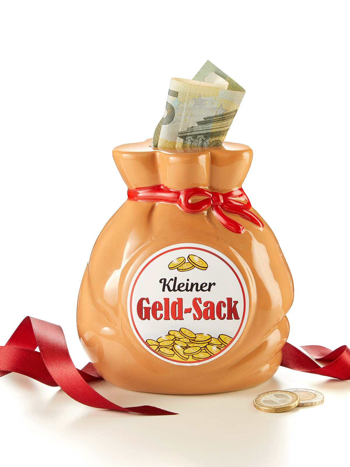 Spardose „Geldsack“