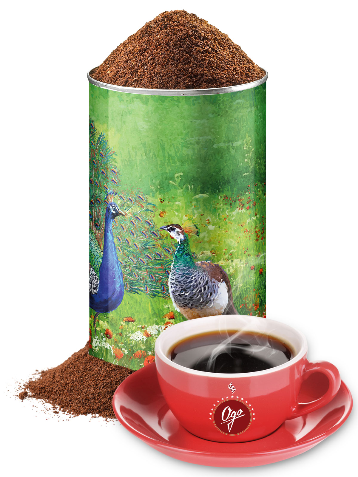 Festkaffee, gem. in Künstlerdose