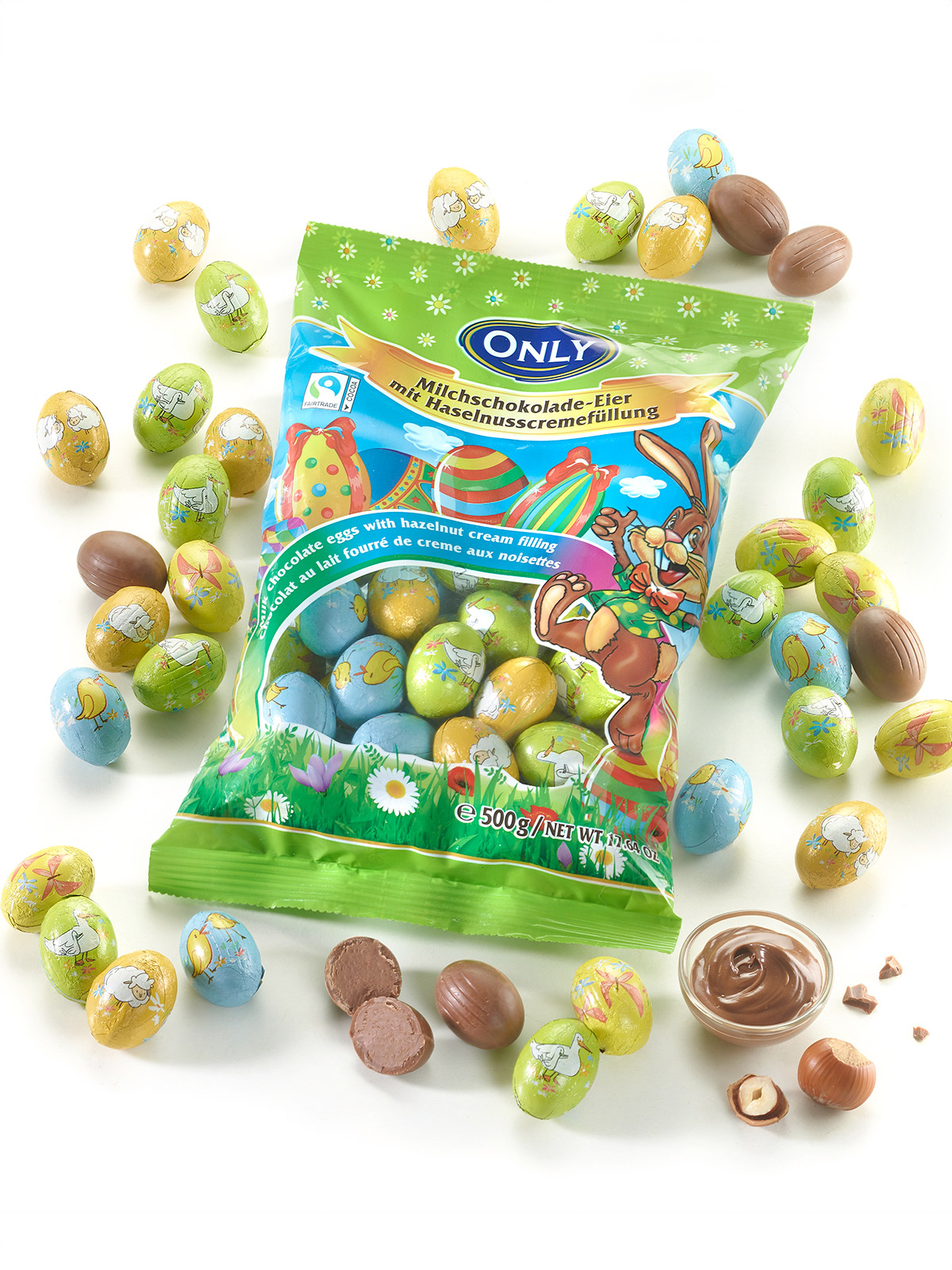 Nuss-Nougat-Eier