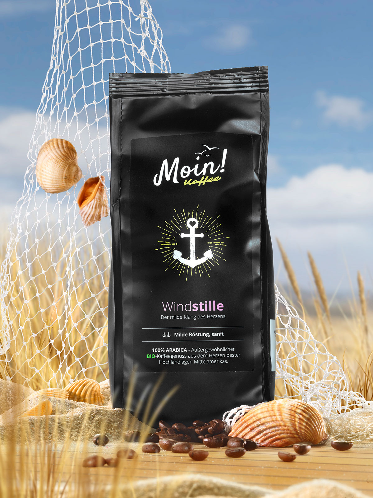 Moin! BIO-Kaffee „Windstille“, gemahlen