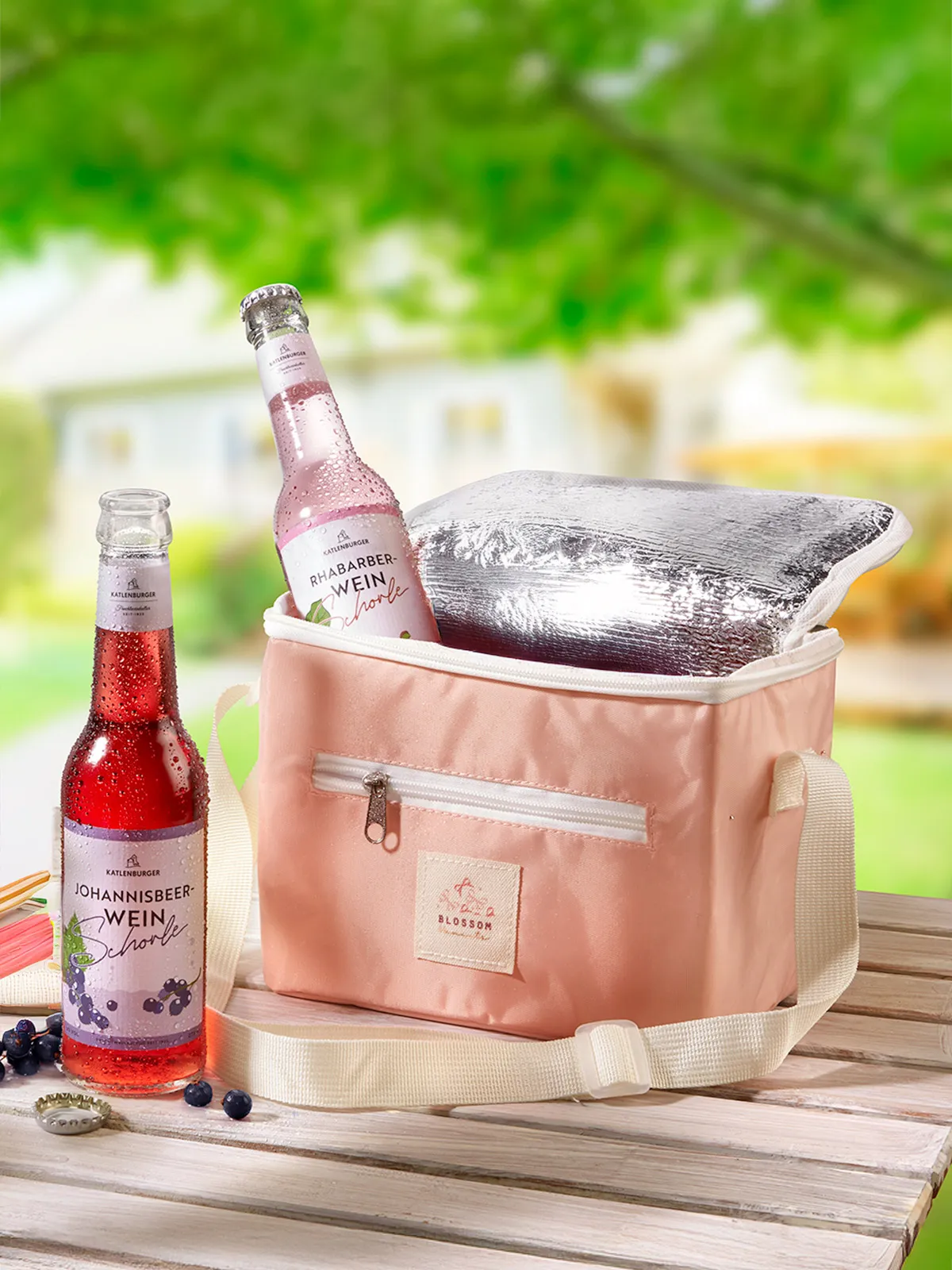 Gefüllte Kühltasche „Picknick“